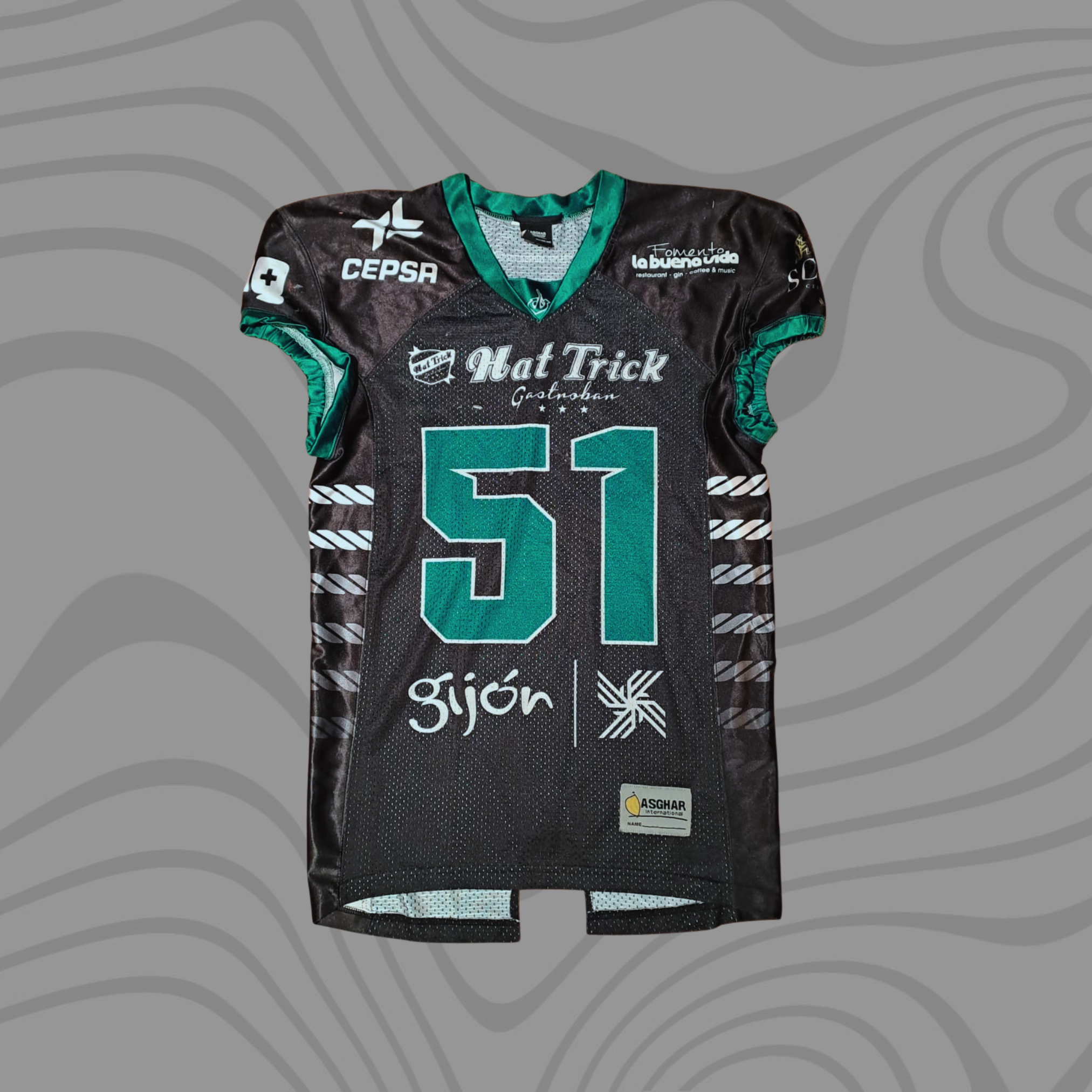 UNIFORMES DE JUEGO ANTIGUO - TACKLE -  Temps. 19, 20, 21 #51