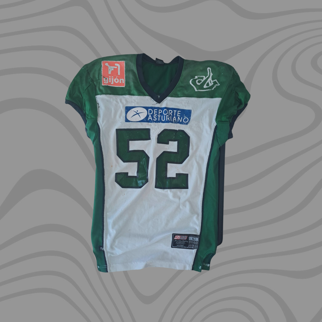UNIFORMES DE JUEGO ANTIGUO - TACKLE -  Temps. 08, 09, 10 #52 visitante