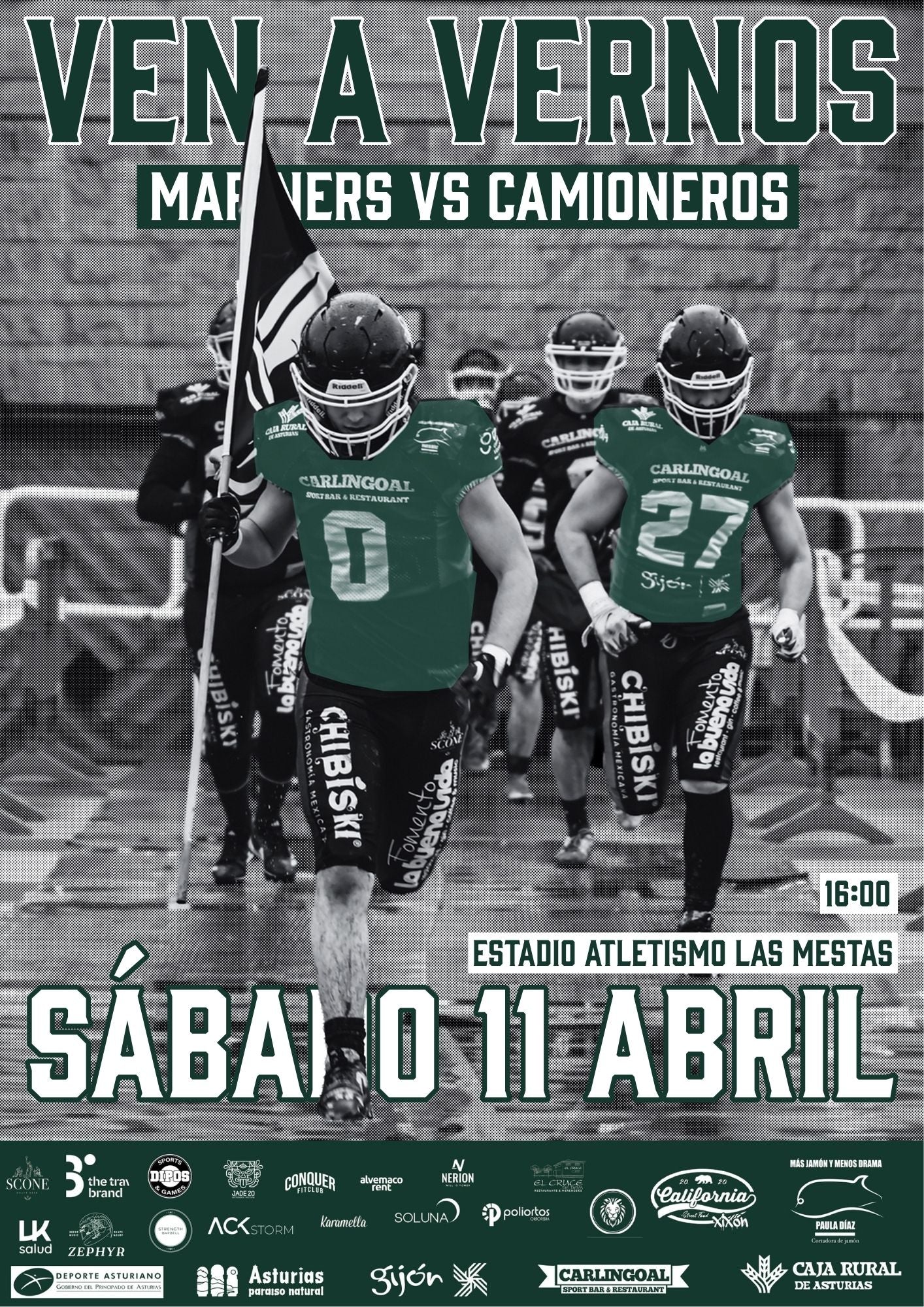 Anticipado. SERIE A. Mariners Vs Camioneros de Coslada